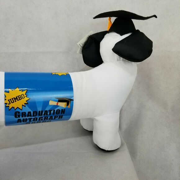Graduation Autograph Dog #1 Grad! 21"Stuffed Plush - Picture 9 of 12